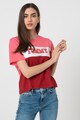 Tommy Jeans Tricou de bumbac organic cu imprimeu logo Femei