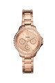 Fossil Ceas quartz decorat cu cristale transparente Izzy Femei