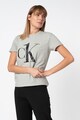 CALVIN KLEIN Tricou de casa regular fit cu imprimeu logo supradimensionat Femei