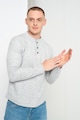 Banana Republic Bluza din amestec de bumbac organic cu decolteu henley Barbati