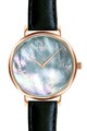 Annie Rosewood Ceas quartz cu o curea de piele si cadran Mother of Pearl Femei