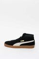 Puma Pantofi sport de piele intoarsa cu garnituri textile 68 Mid Barbati