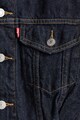 Levi's Jacheta crop din denim cu maneci drepte Femei