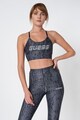 GUESS Bustiera cu animal print pentru fitness Femei