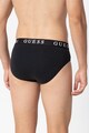 GUESS Set de chiloti cu banda logo in talie -2 perechi Barbati