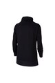 Nike Bluza sport cu maneci raglan, decolteu drapat si tehnologie Dri-Fit, pentru fitness Femei