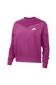 Nike Bluza sport cu logo brodat Crew Velour Femei