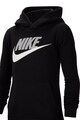 Nike Sportswear Club kapucnis pulóver kontrasztos logómintával Fiú
