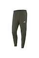 Nike Pantaloni sport cu captuseala din material fleece, Barbati