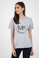 Michael Michael Kors Tricou de bumbac organic cu logo cu paiete Femei