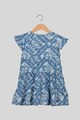 GAP Rochie evazata din chambray, cu nasturi Fete