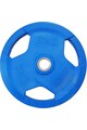 Kondition Disc olimpic  coating cauciuc, greutate 20kg, albastru Femei