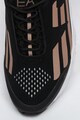 EA7 Pantofi sport cu imprimeu logo si design fatetat Barbati