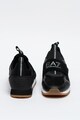 EA7 Pantofi sport de piele intoarsa cu banda cu velcro Femei