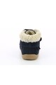 Kickers kids Ghete de piele intoarsa cu captuseala din material teddy Fete