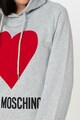 Love Moschino Rochie tip hanorac cu imprimeu logo Femei