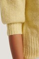 NA-KD Pulover tricotat cu maneci medii bufante Femei