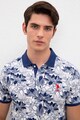 U.S. Polo Assn. Tricou polo slim fit cu imprimeu floral Barbati