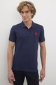 U.S. Polo Assn. Tricou polo slim fit din material pique Barbati