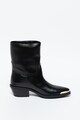 Love Moschino Botine Chelsea de piele cu toc inalt Femei