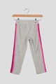 Agatha Ruiz de la Prada Pantaloni sport de catifea cu insertii laterale contrastante Fete