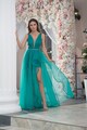 CASA DE MODA VIGO Rochie maxi cu decolteu adanc pe partea din spate si slit lateral Elif Femei