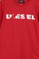 Diesel Bluza de jerseu cu imprimeu logo Fete