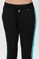 Versace Jeans Pantaloni sport cu segmente laterale stralucitoare Femei