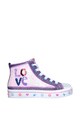 Skechers Tenisi inalti Flip Kicks: Twi-Lites 2.0 - Lilac Love Fete