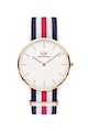 Daniel Wellington Овален часовник с текстилна каишка Мъже