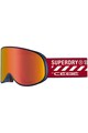 SUPERDRY Ochelari ski  Attraction, lentila S3 Matt Blue Salsa Grey Flash Red + lentila S1 Amber Flash Mirror Femei