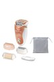 Rowenta Epilator  Soft Sensation EP5720, 2 viteze, 24 pensete, Cap pivotant, Alb/Orange Femei