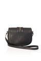 Massimo Castelli Geanta crossbody de piele cu fermoar decorativ Femei