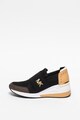 Michael Kors Pantofi sport slip-on de piele si material textil Femei