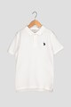 U.S. Polo Assn. Tricou polo din bumbac cu broderie logo Baieti