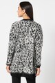 Liu Jo Cardigan din amestec de lana alpaca cu animal print Femei