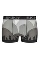 Skiny Set de boxeri cu banda elastica cu logo in talie - 2 perechi Barbati