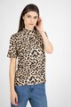 b.young Bluza cu maneci scurte si animal print Femei