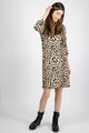 b.young Rochie dreapta cu animal print Femei