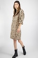 b.young Rochie dreapta cu animal print Femei