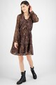 b.young Lágy esésű bővülő fazonú ruha paisley mintával női
