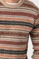 Gant Pulover de lana cu model fair isle Barbati