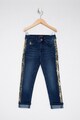 U.S. Polo Assn. Blugi skinny cu partile laterale contrastante Fete