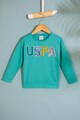 U.S. Polo Assn. Bluza sport cu imprimeu logo Fete