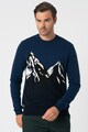 Lacoste Pulover din amestec de lana tricotat fin cu model grafic Barbati
