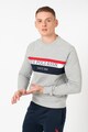 U.S. Polo Assn. Bluza sport cu logo si model in dungi USA Barbati