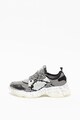 Steve Madden Pantofi sport din piele si piele ecologica cu garnituri din material textil Mescal Femei