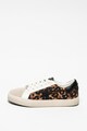 Steve Madden Pantofi sport low cut cu animal print Femei