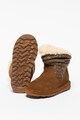 BEARPAW Ghete de piele intoarsa fara inchidere Zora Fete