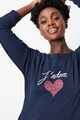Marks & Spencer Bluza de pijama cu imprimeu text Femei